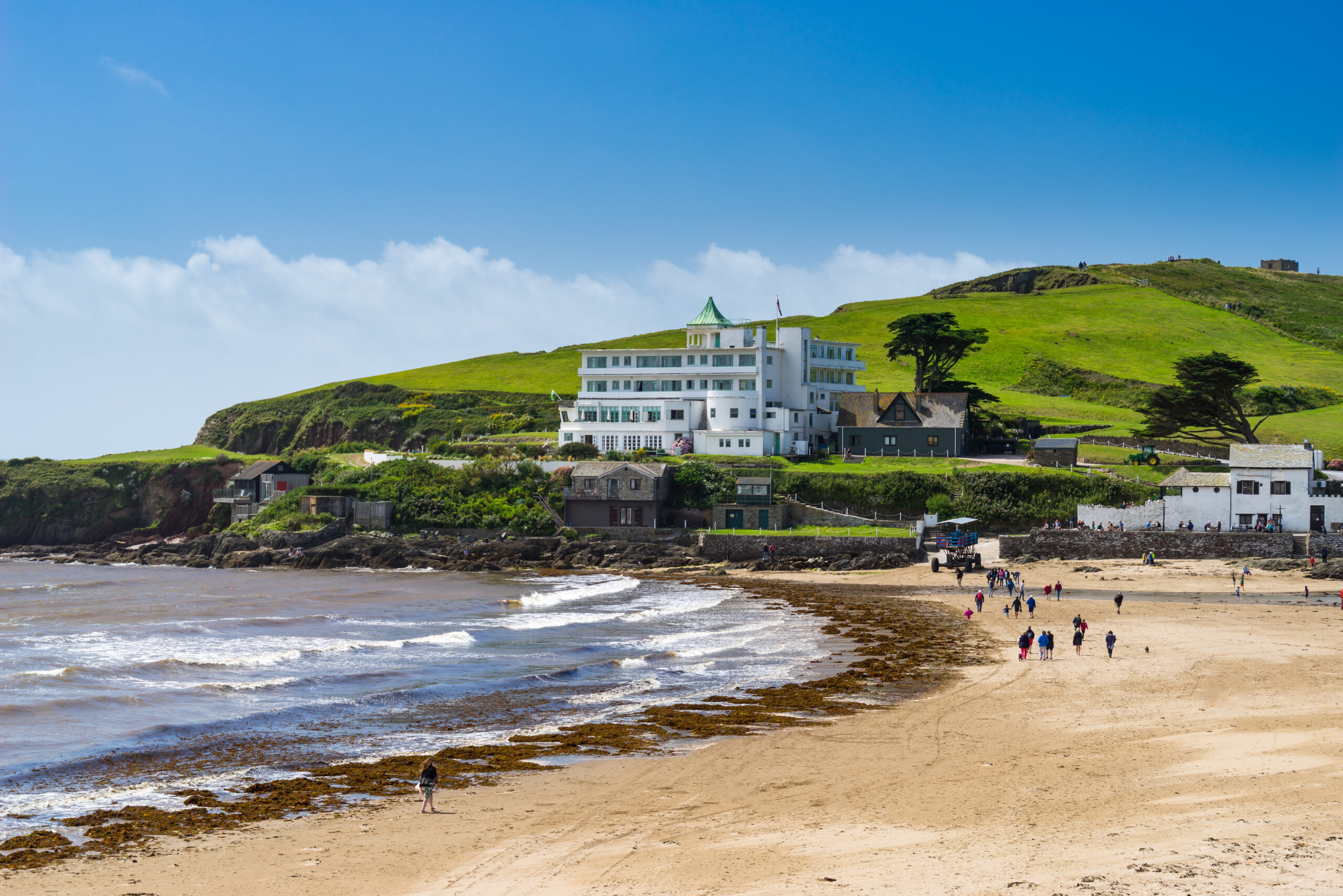 Burgh Island from  Bigbury-On-Sea